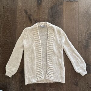 Wooden Ships Cardigan Womens X/S Paola Buendia Mohair Wool Open Sweater Top